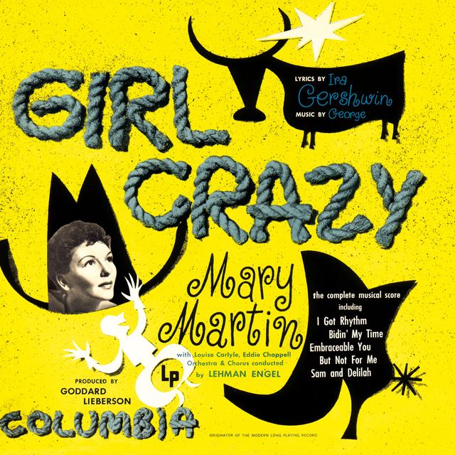 Album cover art for Girl Crazy - Studio Cast Album