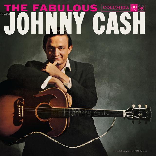 Album cover art for The Fabulous Johnny Cash