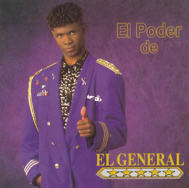 Album cover art for El Poder de El General