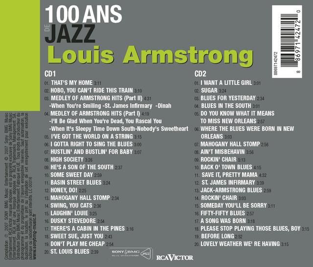 Album cover art for 100 Ans de Jazz