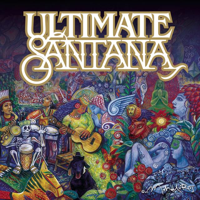 Album cover art for Ultimate Santana