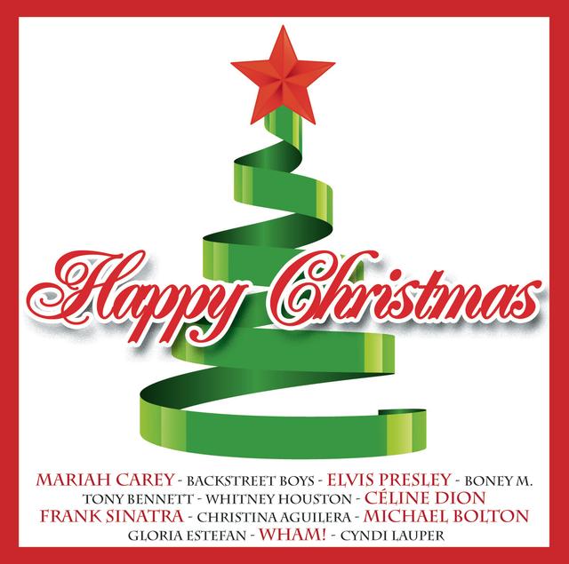 Album cover art for Merry Happy Christmas