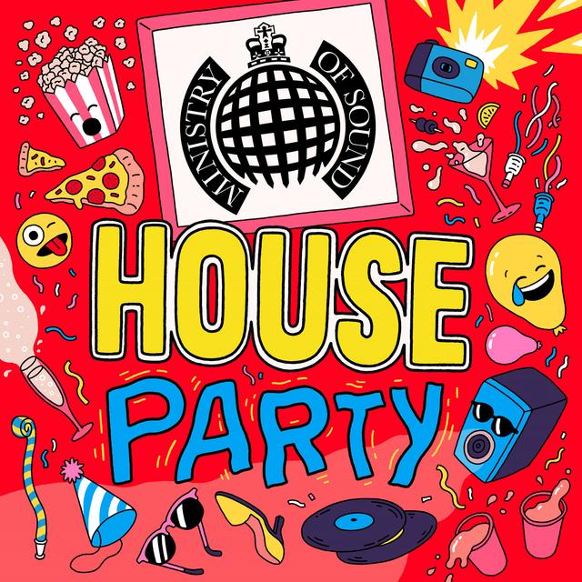 Album cover art for Ministry of Sound - House Party 2013