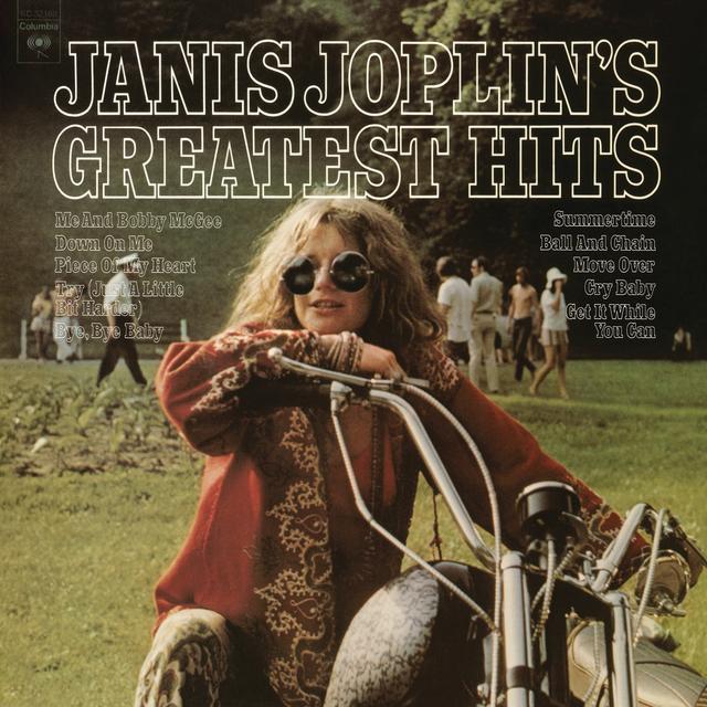 Album cover art for Janis Joplin's Greatest Hits