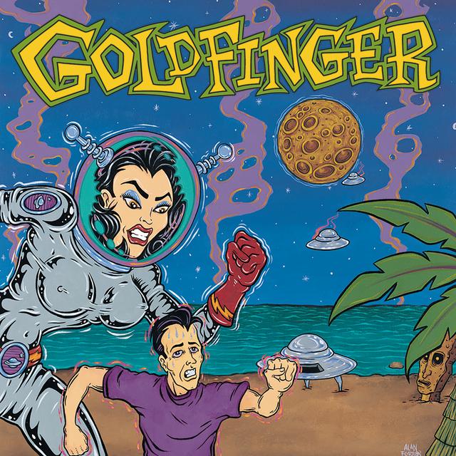 Album cover art for Goldfinger