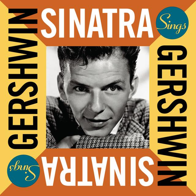 Album cover art for Sinatra Sings Gershwin