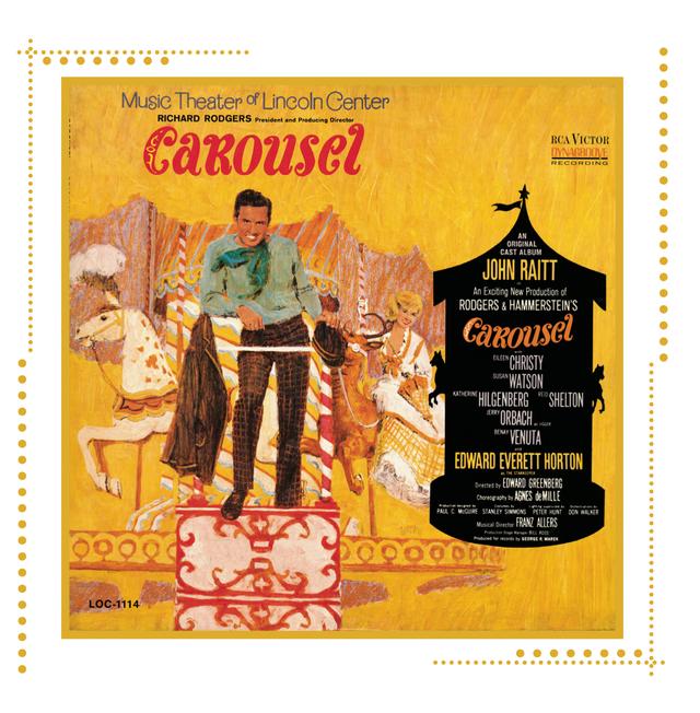 Album cover art for Carousel (1965 Broadway Revival Cast Recording)