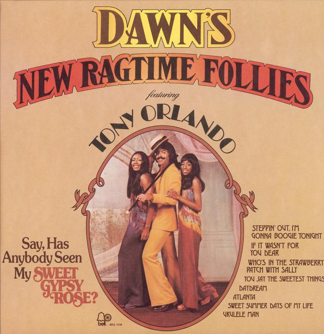 Album cover art for Dawn's New Ragtime Follies